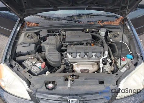 2003 Honda Civic Lx z USA, uszkodzony, nr VIN 2HGES16503H581543